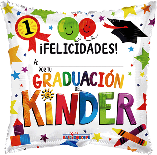 18" Kindergarten Graduation