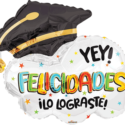 36” Felicidades Grad Nube