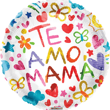 18" Te Amo Mamá Handmade
