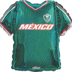 Globo Metálico Jersey México Fútbol de 36" (91 cm)