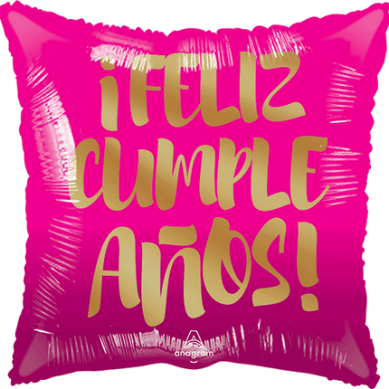 18" Pink Letter Balloon Birthday