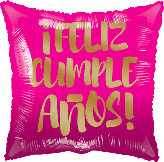 18" Pink Letter Balloon Birthday