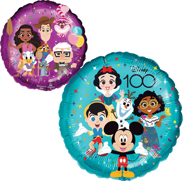 18" Disney 100 Purple