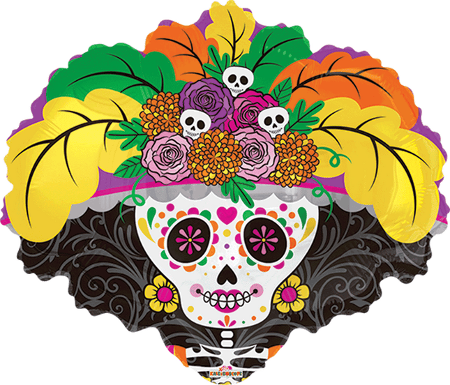 22" Catrina With Hat