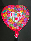 18" I love you balloon