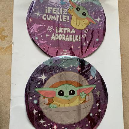 17" Grogu Happy Birthday