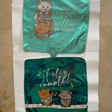 18″ Disney Aristogatos Feliz Cumple