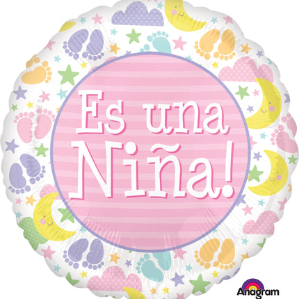 Globo Metálico Es Un Niño Baby Shower de 18" (45 cm)