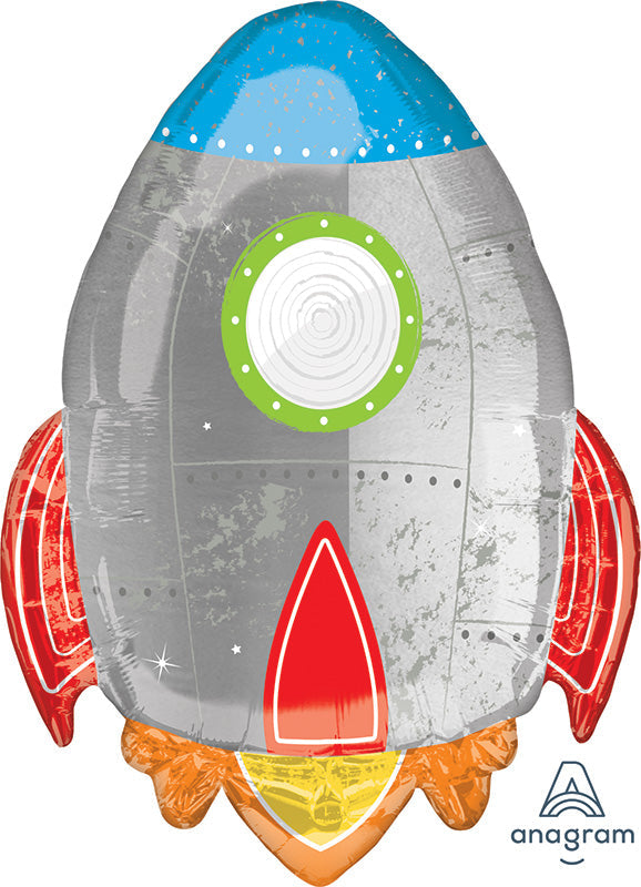 Globo Metálico Nave Espacial de 29" (74 cm)