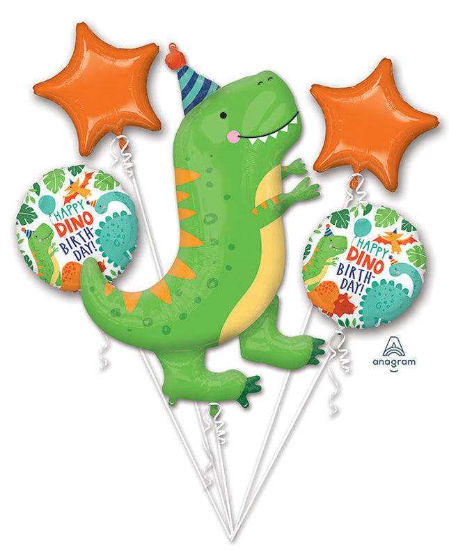 Bouquet de Globos Dinosaurios Cumpleaños
