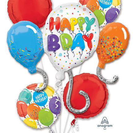 Bouquet de Globos Cumpleaños Celebración