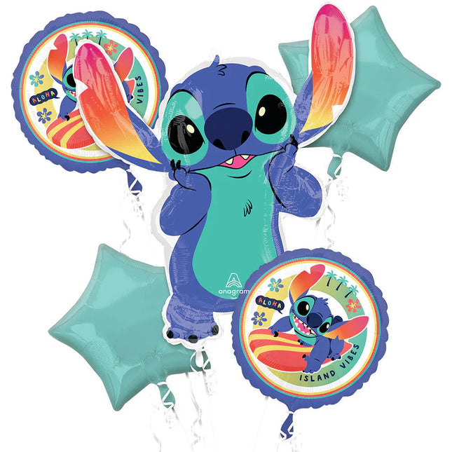 Bouquet de Globos Lilo y Stitch Disney