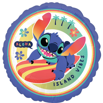 Globo Metálico Lilo y Stitch Disney de 18" (45 cm)