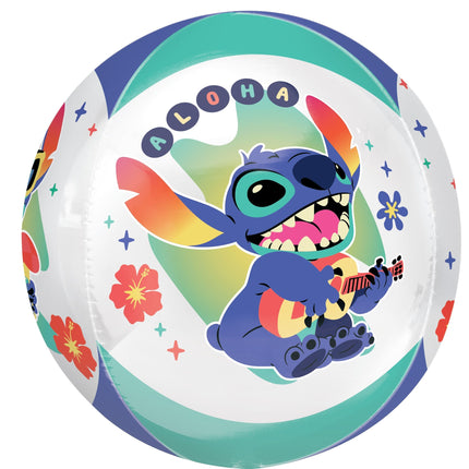 Globo Orbz Lilo y Stitch Disney de 16" (40 cm)