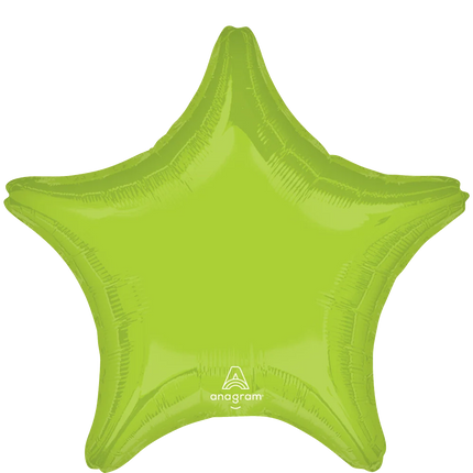 Globo Metálico Estrella Verde de 18" (45 cm)