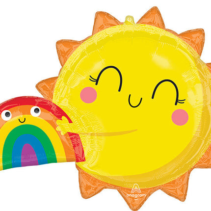 Globo Metálico Sol Ánimo de 31" (79 cm)