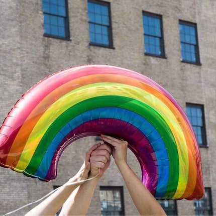 34″ Iridescent Rainbow Holographic