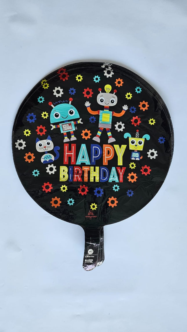 17" Birthday Robots