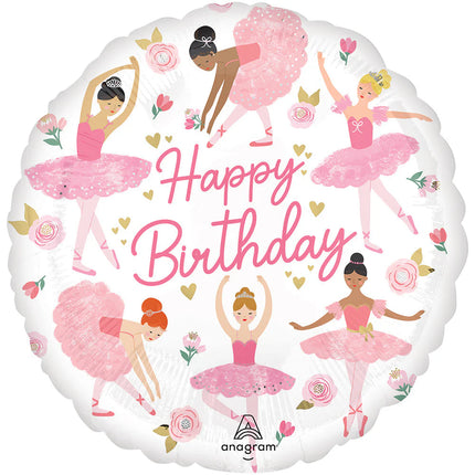 18" Ballerina Girl Birthday
