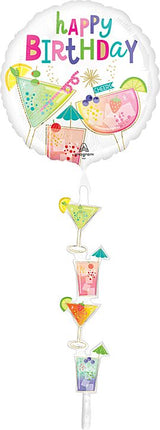 Airwalker 69" Birthday Cocktail