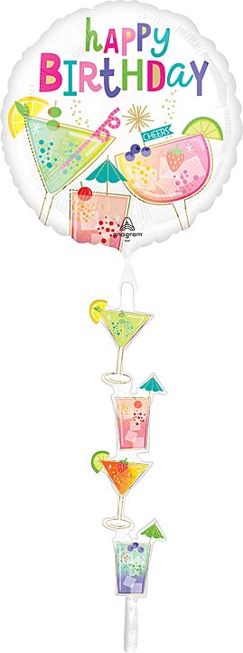 Airwalker 69" Birthday Cocktail