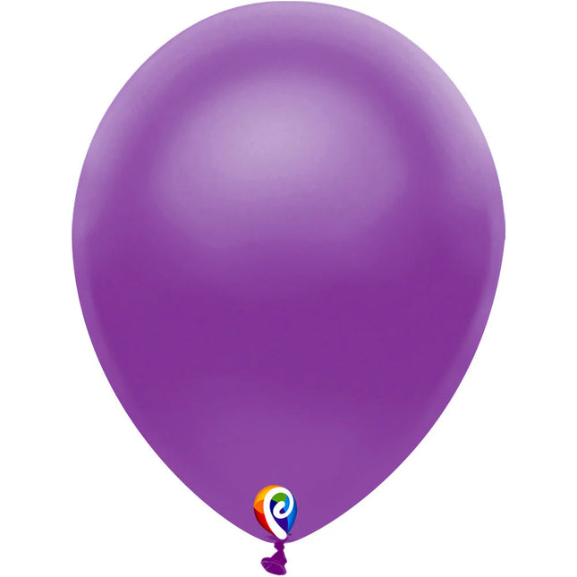 9" Morado Sensacional 25pzas