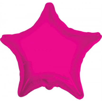 22" Magenta Star Anagram
