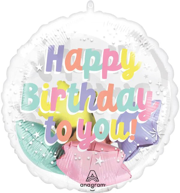 20″ Happy Birthday Pearlized Insider