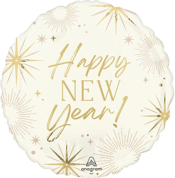 17" Happy New Year Golden Soiree