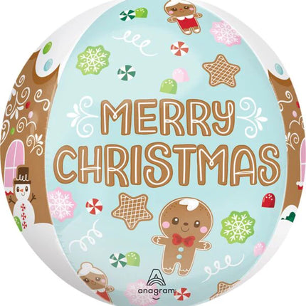 16" Merry Christmas Cookie Orbz