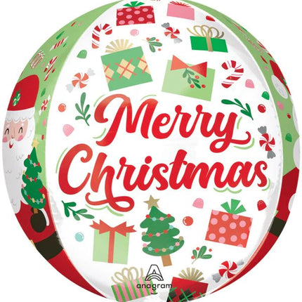 16" Merry Christmas Jolly Orbz
