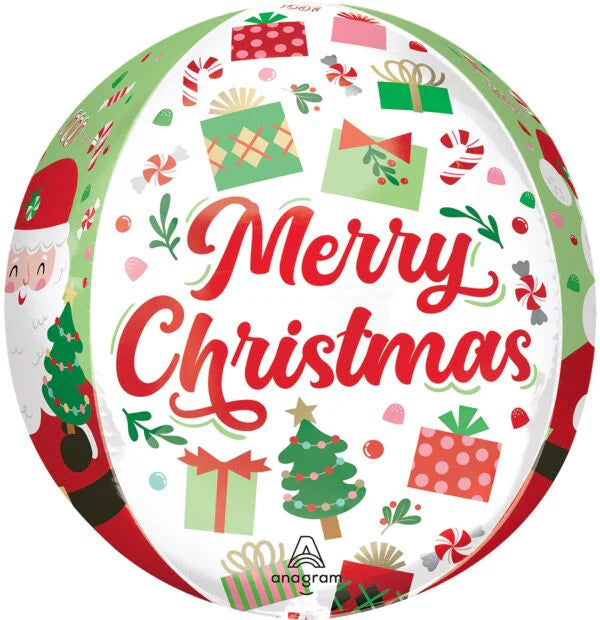 16" Merry Christmas Jolly Orbz