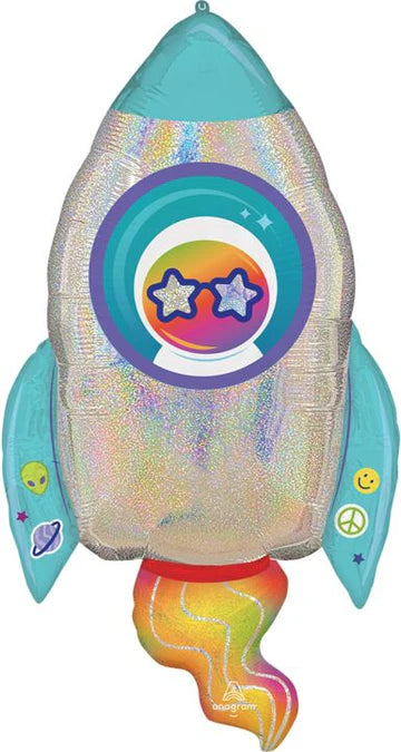 29" Outer Space Rocket Ship