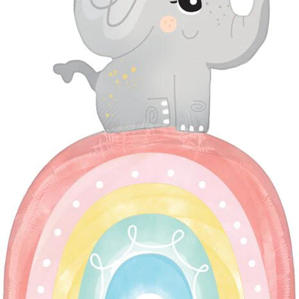 30" Satin Baby Elephant