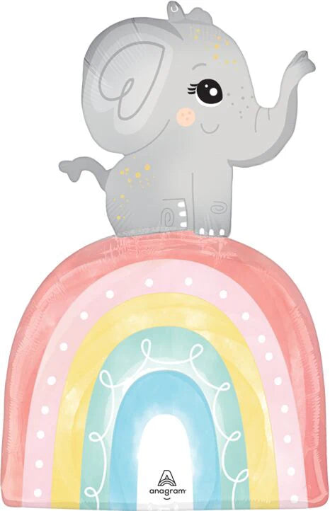 30" Satin Baby Elephant