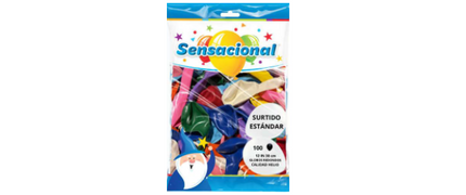 9" Surtido Estándar Sensacional 25pzas